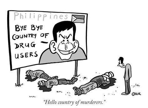 The War On Drugs In The Philippines Cartoon Movement