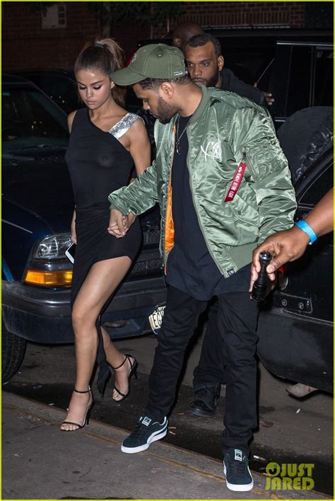 Selena Gomez Wears Sheer Dress For Date With The Weeknd Photo 3910419