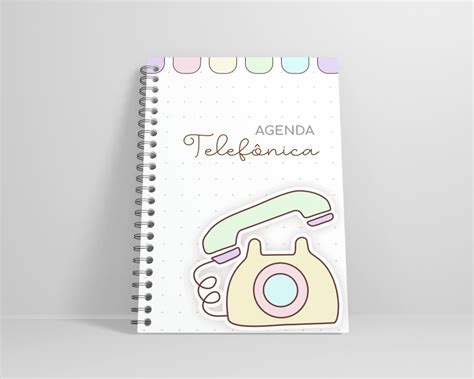 Agenda Telefônica Loja Arquivo Ideal Elo7 Produtos Especiais