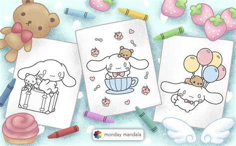 Cinnamoroll Coloring Pages