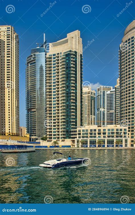 Yacht Club In Dubai Marina UAE Editorial Stock Image Image Of Built