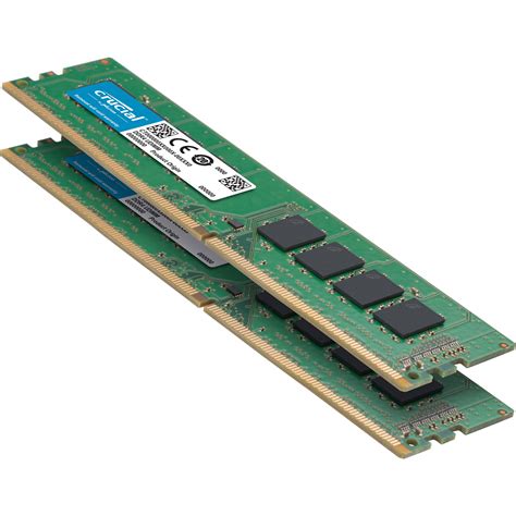 Crucial DDR4 16 Go 2 x 8 Go 3200 MHz CL22 SR X8 Mémoire PC LDLC