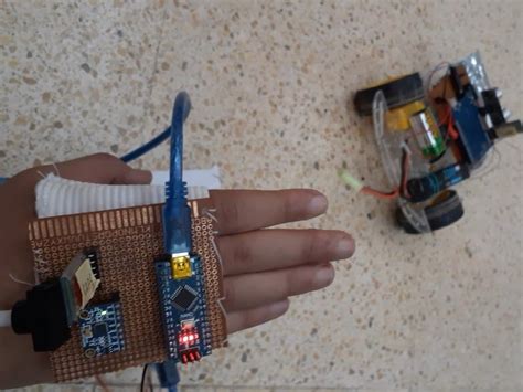 Hand Gesture Controlled robot | Arduino Project Hub