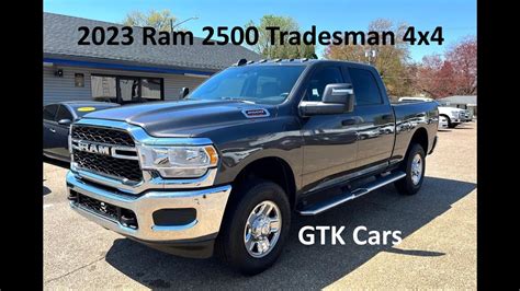 2023 Ram 2500 Tradesman Overview YouTube