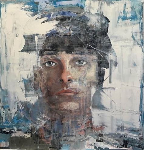 Abstract Paintings Of Faces Portraits Fubiz Media