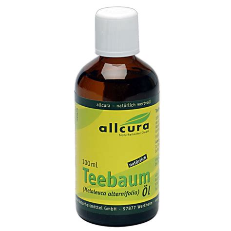 allcura Teebaum Öl kbA 100 ml Shop Apotheke