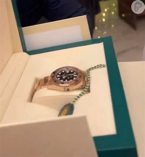 Foto Luan Santana Ganhou Rel Gio De Luxo Rolex De Cristiano Ronaldo