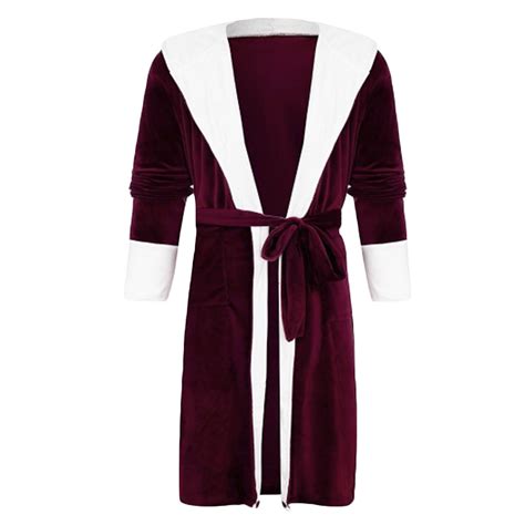 Hveysh Bath Robes For Women Men 2024 Unisex Plus Size Fleece Hooded Bathrobe Cozy Plush Long