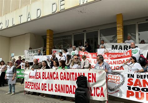 C Diz Se Moviliza En Defensa De La Sanidad P Blica