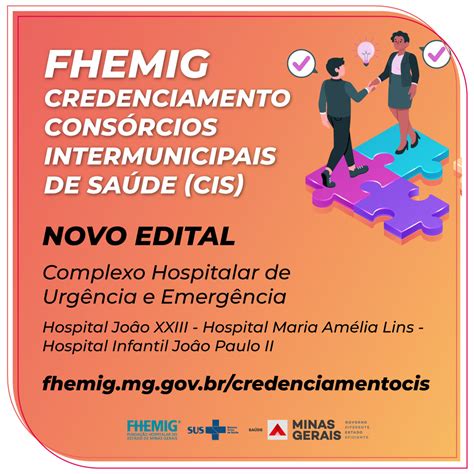 Fhemig abre novo edital de credenciamento de Consórcios Intermunicipais