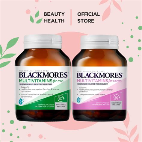 Blackmores Multivitamin For Men Women 90 Tabs Beautyhealthsg