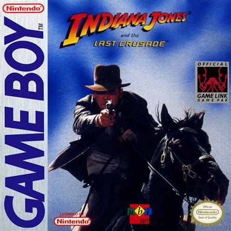 Indiana Jones And The Last Crusade Boxarts For Nintendo Game Boy The