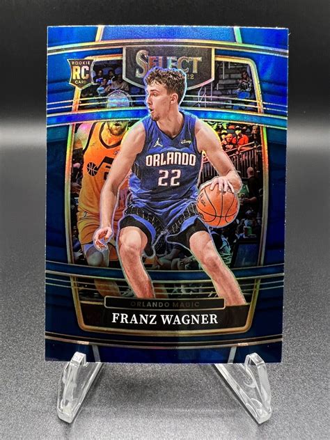 2022 23 Select Franz Wagner Rookie Concourse Blue Prizm Orlando Magic