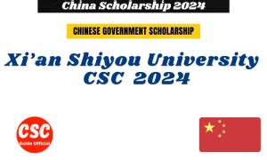 Xian Shiyou University Xsyu Csc Scholarship Xsyu Chinese