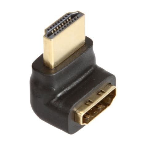 Lineso 3pcs Hdmi Right Angle Adapter Male To Female With Gold Plated