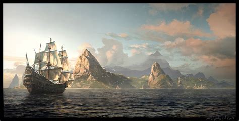 Assassins Creed Iv Black Flag Concept Art By Raphael Lacoste Concept Art World