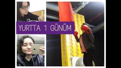 YURTTA BİR GÜNÜM NASIL GEÇİYOR BOMBOŞ VLOG YouTube