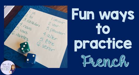 3 Fun French Activities to Engage Students - Mme R's French Resources