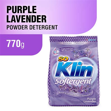 Jual Soklin So Klin Softergent Detergent Bubuk Gr Sabun Cuci Baju