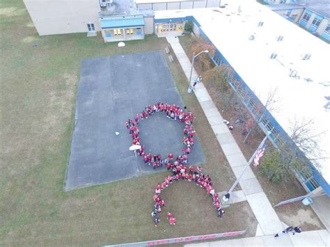 Spotswoods Memorial School Goes Red In Honor Of Red Ribbon Week Tapinto