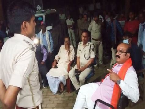 Bihar Bjp Mla Murari Mohan Jha Gave Warning To Sho Of Keoti Police Station Darbhanga Video