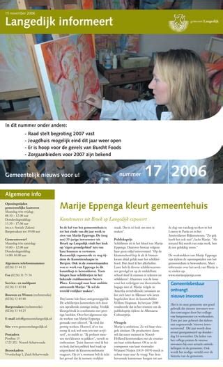 Langedijk Informeert Nr 17 PDF