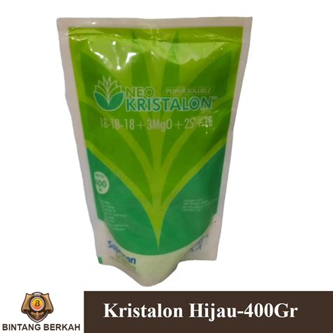 Neo Kristalon Hijau 400 Gram Pertanian Lazada Indonesia