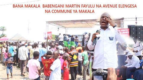 Bana Makala Elengesa Babengani Martin Fayulu Na Podium Youtube