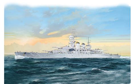 Italian Navy Battleship RN Littorio 1941 - Trumpeter 05778 | kingshobby.com