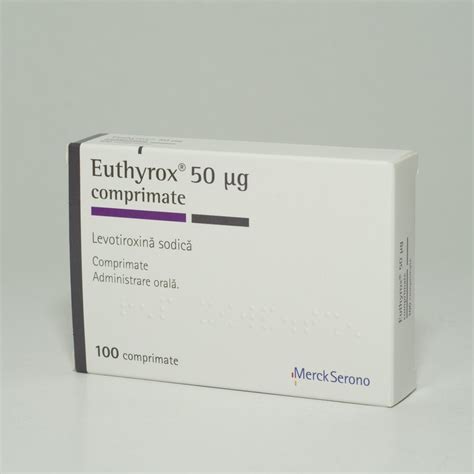 Euthyrox 50mcg 100 Comprimate Catena Preturi Mici