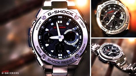 Casio G Shock G Steel Gsts110d 1a Youtube