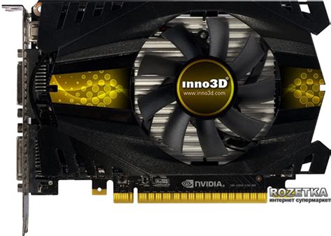 Видеокарта Inno3d Pci Ex Geforce Gtx 750 Ti 2048mb Gddr5 128bit 1020 5400 2 X Dvi Minihdmi