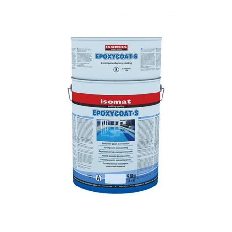EPOXYCOAT-S двукомпонентна боя за басейн, синя