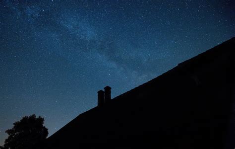 Gratis billeder træ Sky himmel nat stjerne Mælkevejen daggry