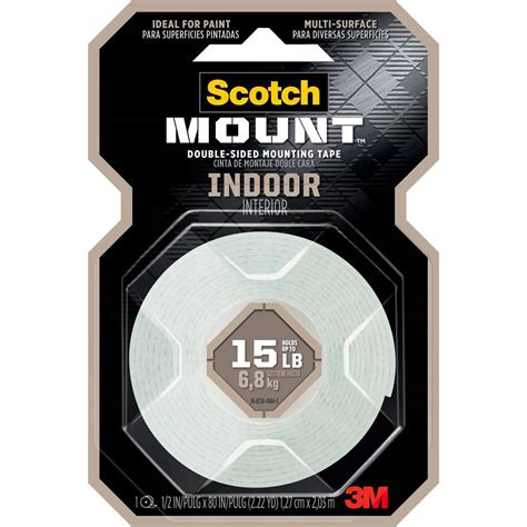 Scotch Mounting Tape Indoor Each Woolworths