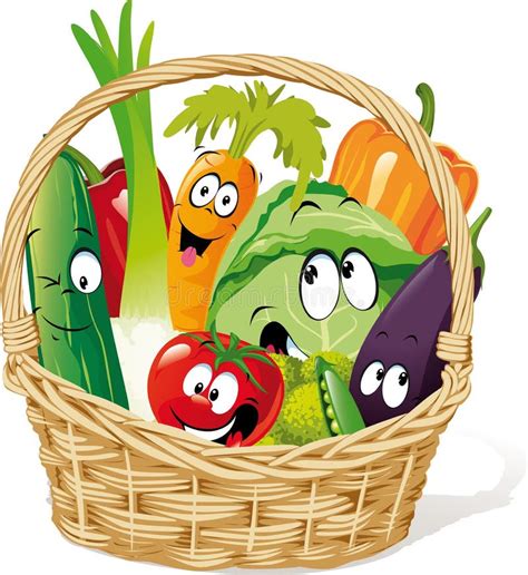 Funny Veggie Clip Art