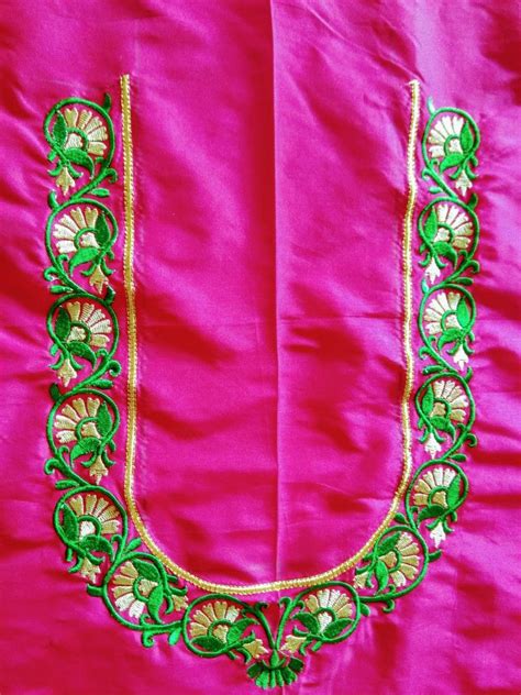 Blouse Machine Embroidery Designs