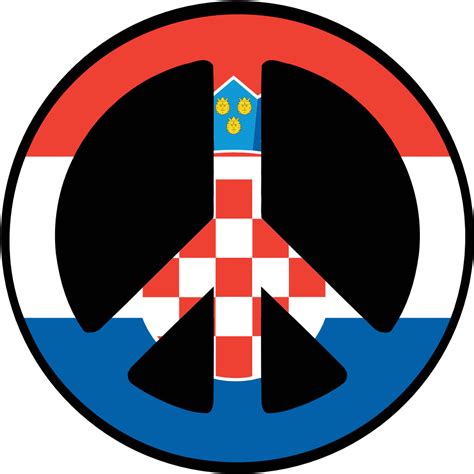 Croatian Clipart Peace And Love Png Download Full Size Clipart