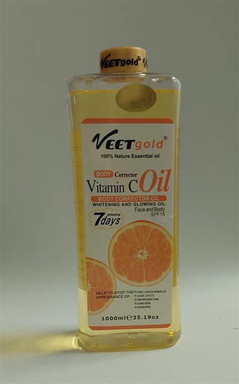 VEET GOLD VEETgold Vitamin C Face And Body Corrector 7days Glowing Oil