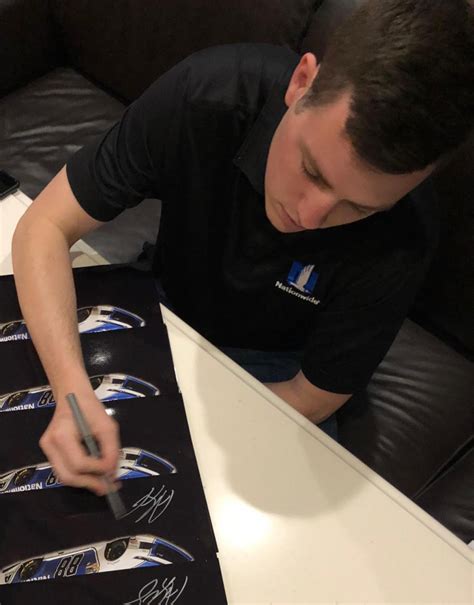 Alex Bowman Signed Nascar 88 Nationwide 2018 Camaro 1 24 Premium