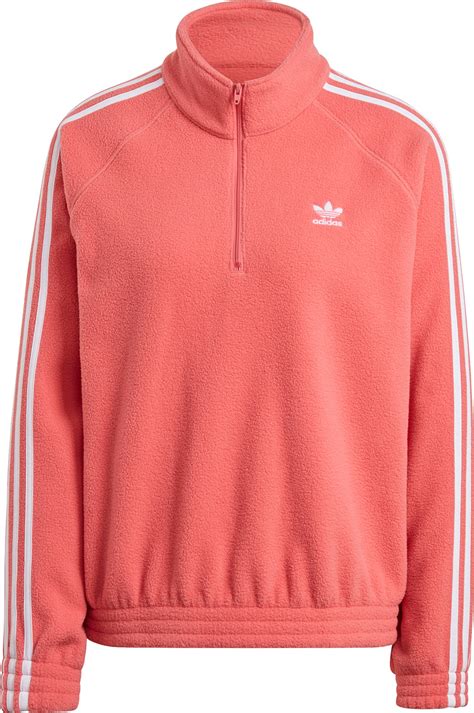 Adidas Adicolor Classics Polar Fleece Half Zip Sweatshirt Womens