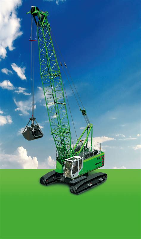 A Compact And Versatile Duty Cycle Crawler Crane The New SENNEBOGEN