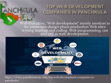 Top Web Development Companies In Panchkula Ppt