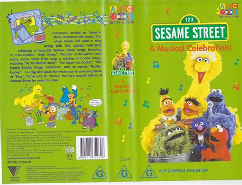 Sesame Street Big Bird VHS