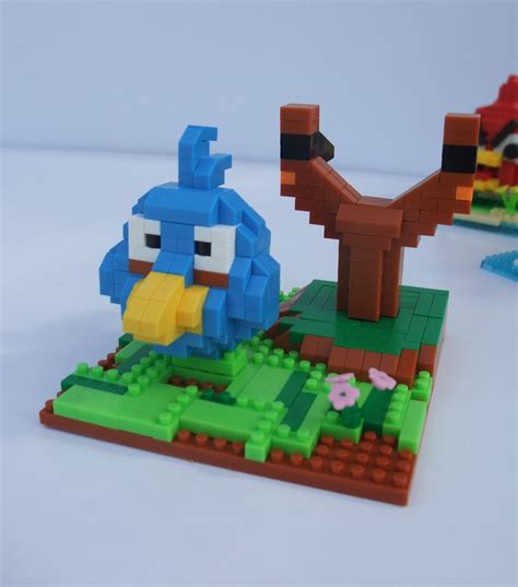 Angry Bird Loz Diamond Blocks Set 5 Mixed Magic Blocks Lady