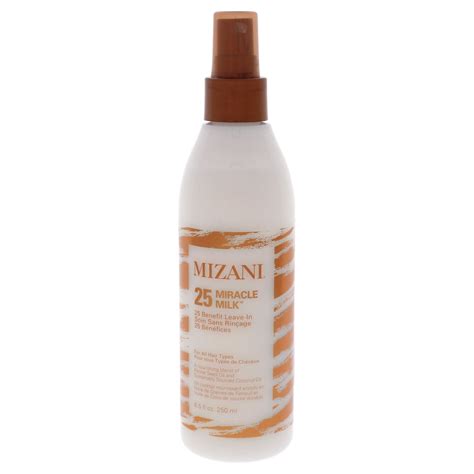 Mizani 25 Miracle Milk Leave In Treatment For True Textures Heat