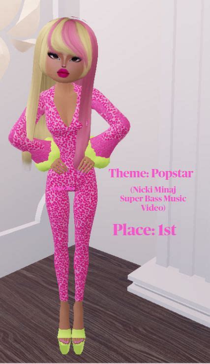 Popstar Dress To Impress In 2024 Vip Dress Dress To Impress Movie