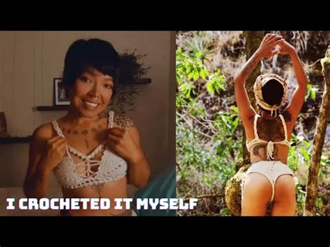 Easy Crochet Bikini Top Crochet Bra I Made It Myself A Fast Crochet Project To Make YouTube