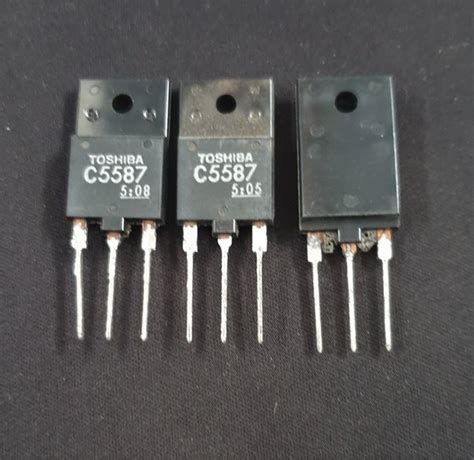 Jual Transistor C5587 Silicon NPN Triple Diffused MESA Type Toshiba