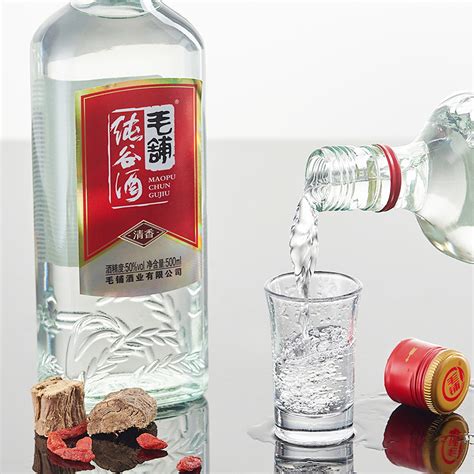 劲牌毛铺纯谷酒升级版 劲头足谷酒50度500ml12瓶 柔和配制白酒